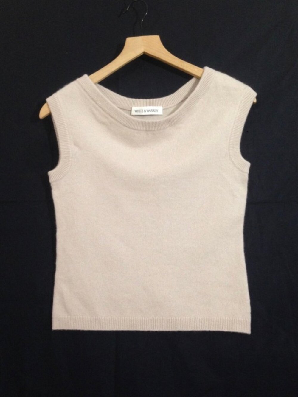 White & Warren Cashmere Off Shoulder Top Sample - Small - NWT